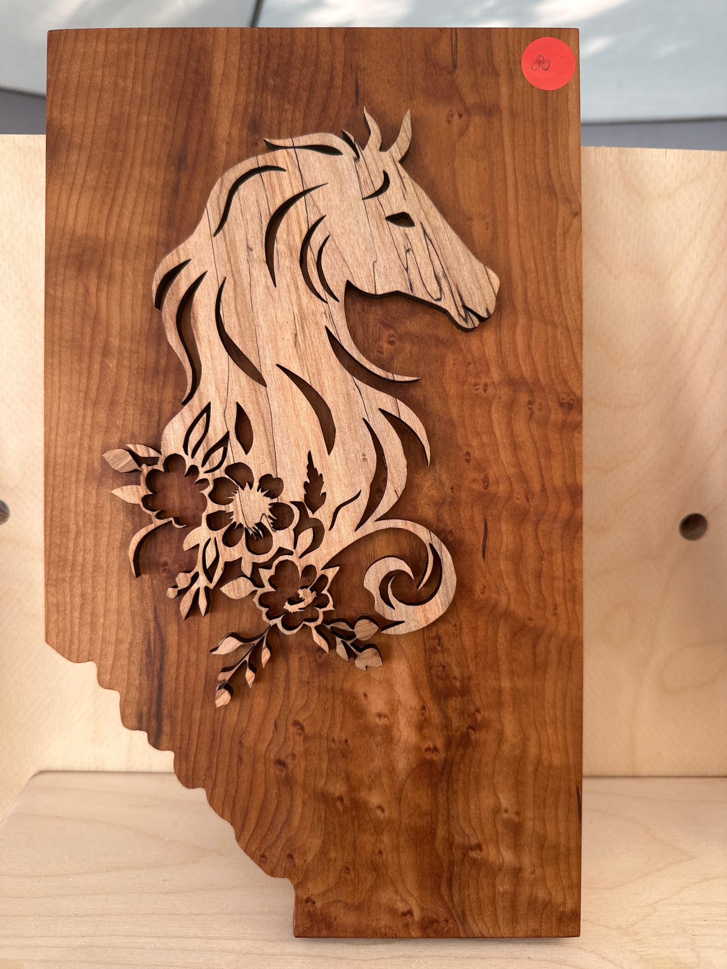 Alberta Horse with Flowers