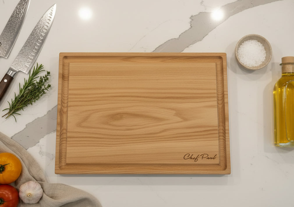 Custom cutting board with engraving-Kitchen Therapy, Surrey, BC