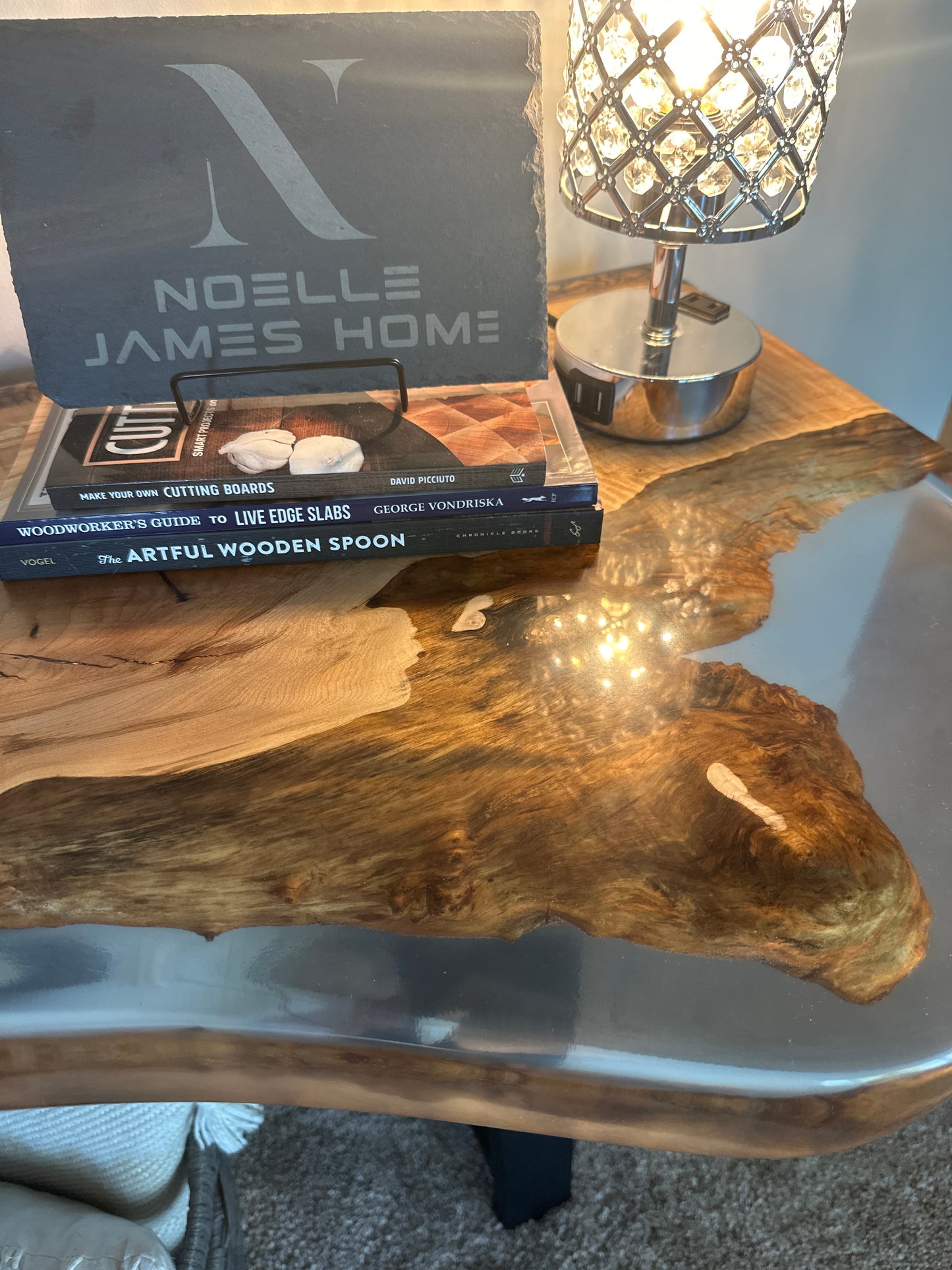 Spalted Maple Console Table