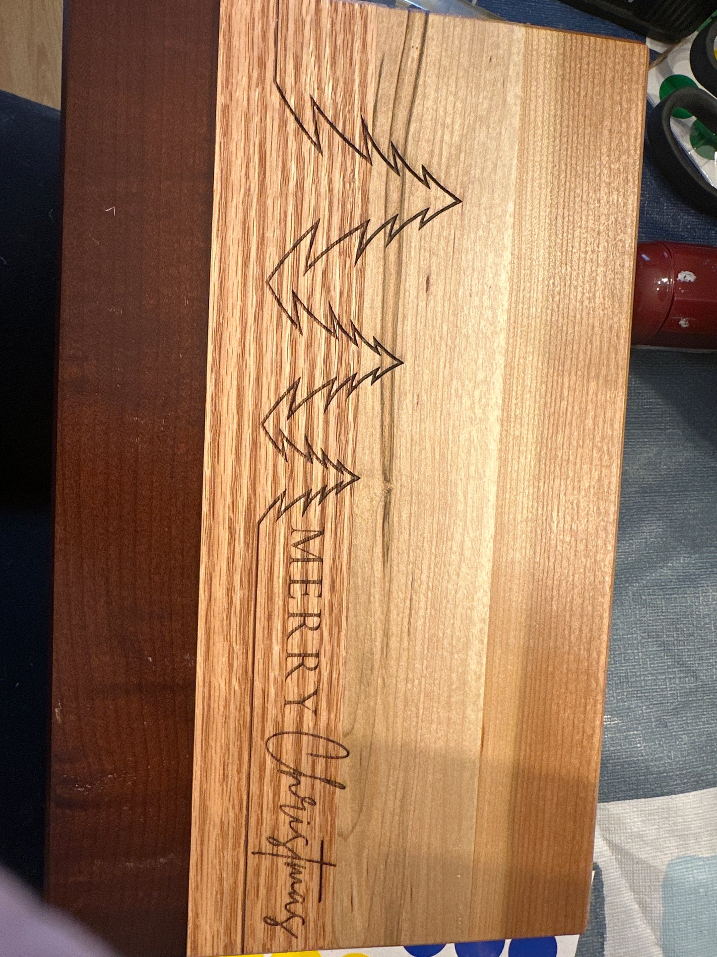 Merry Christmas Board-multi wood