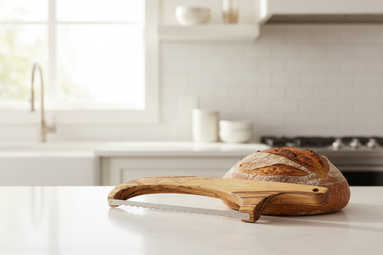 Bread knife-bow style