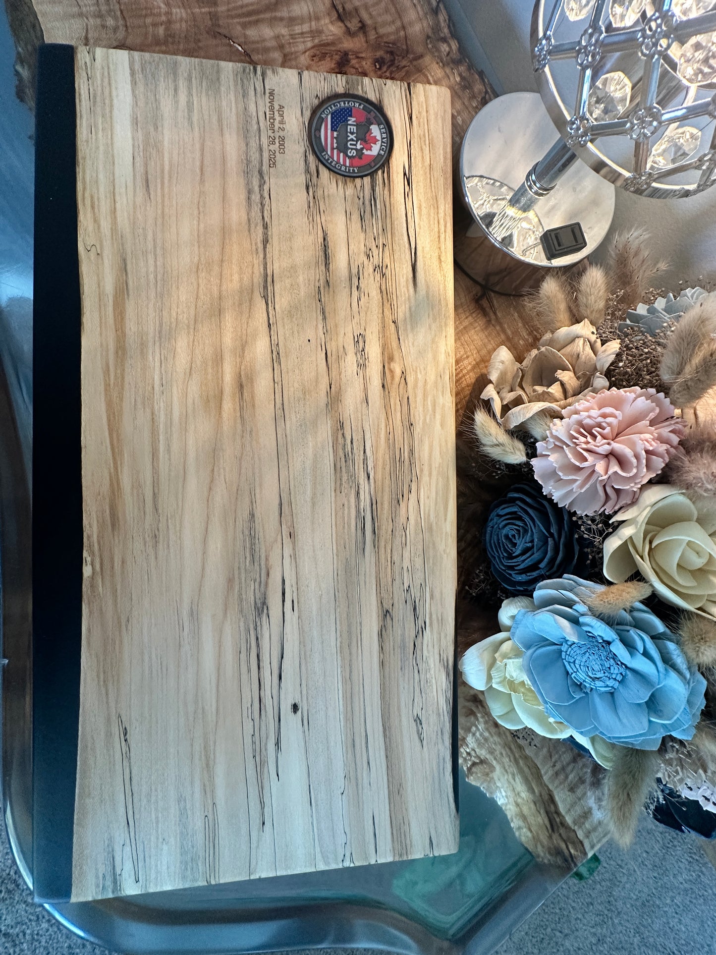 Challenge Coin Inlay board
